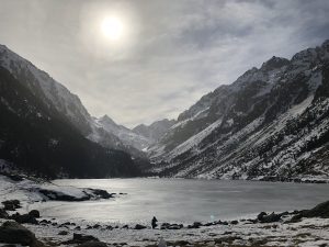 lac de gaube, chalet, mohil home, camping, nature, cauterets, pyrenees, vacances, montagne, randonnee, parc national,